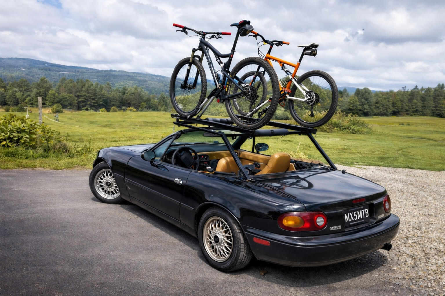Rosie Rack - Miata roof rack
